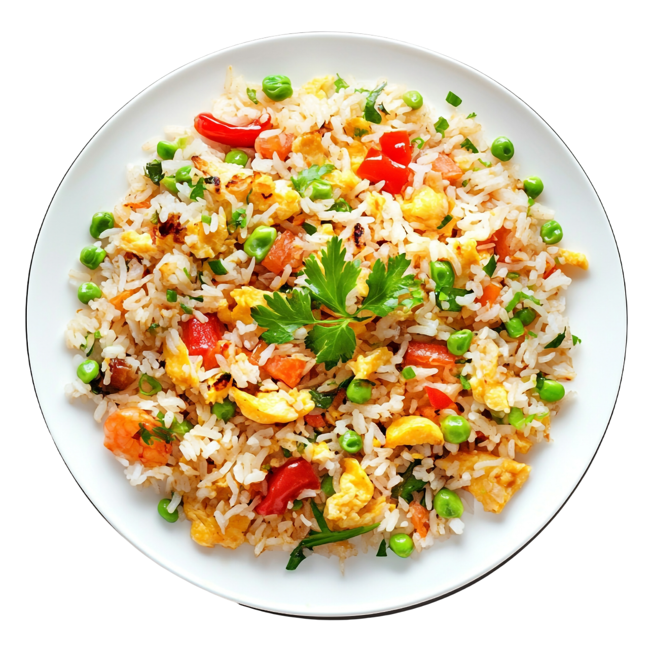 Decorative food plate